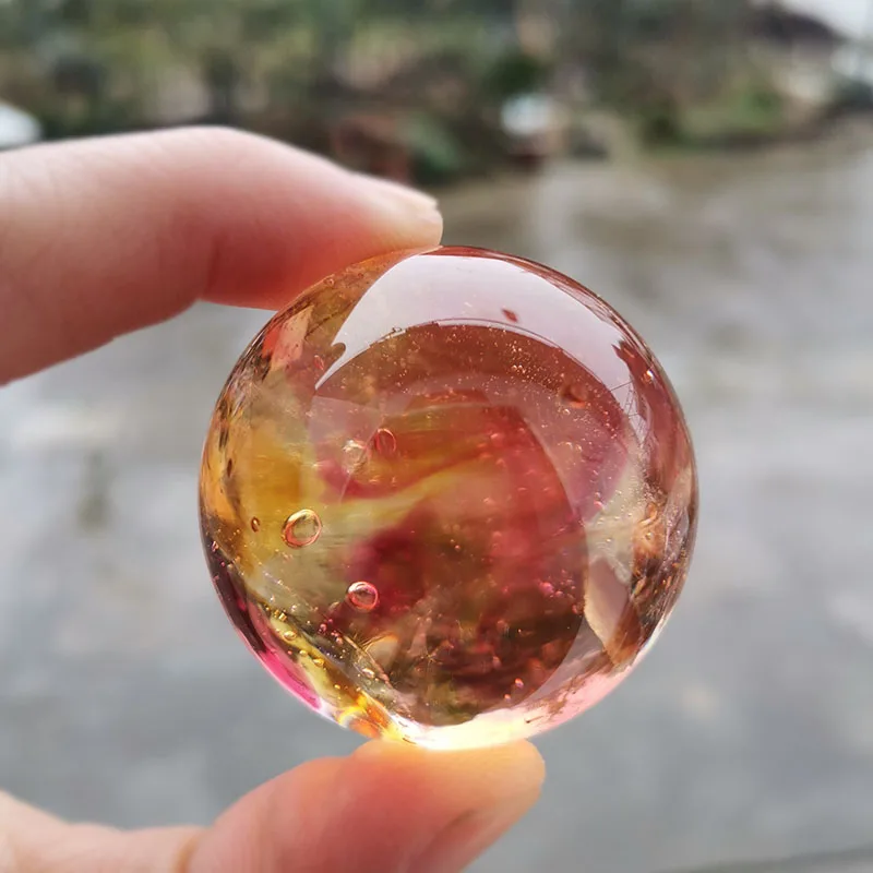 Paper Weight Crystal - 40mm 유리 구슬 크리스탈 드래곤 구체