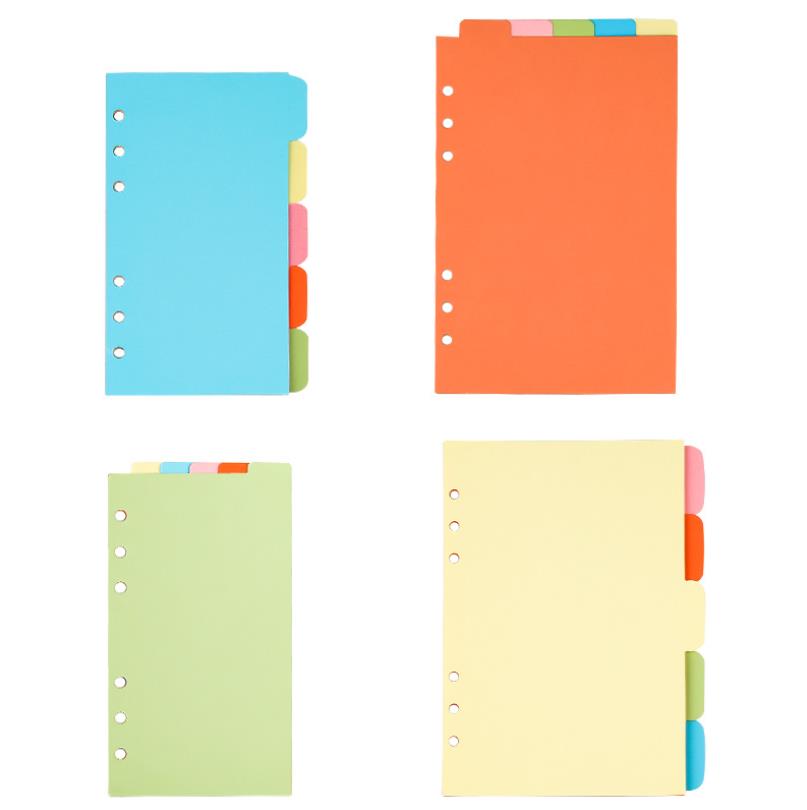 Tab Divider A4 - A5/A6/A7/B5/A4 용지 분배기 색인 페이지 6