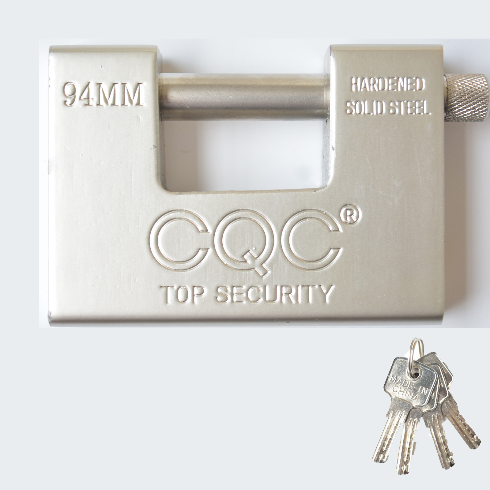Letter Opener Brass - 94mm 열쇠가있는 자물쇠 헤비 듀티 D