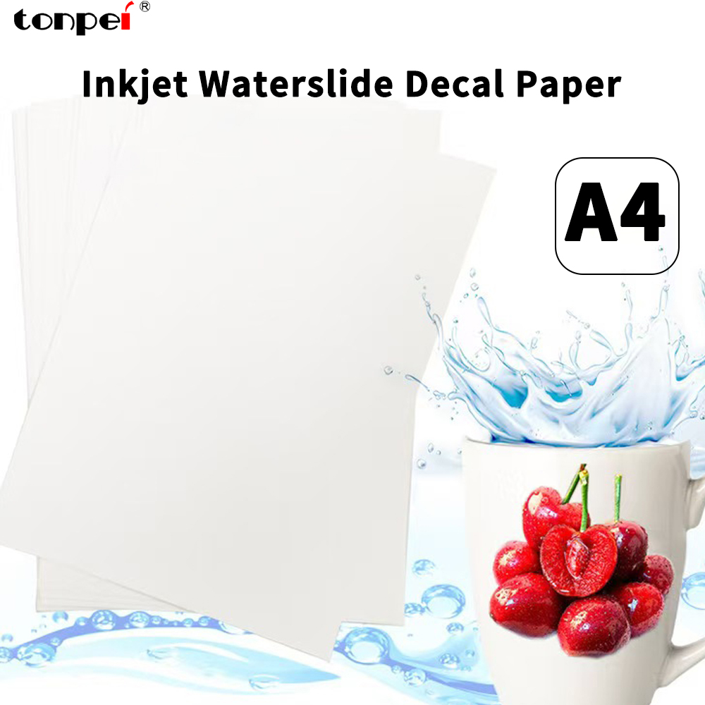 Ink Blotter Paper - 10/20 시트 A4 잉크젯 워터 슬라이드
