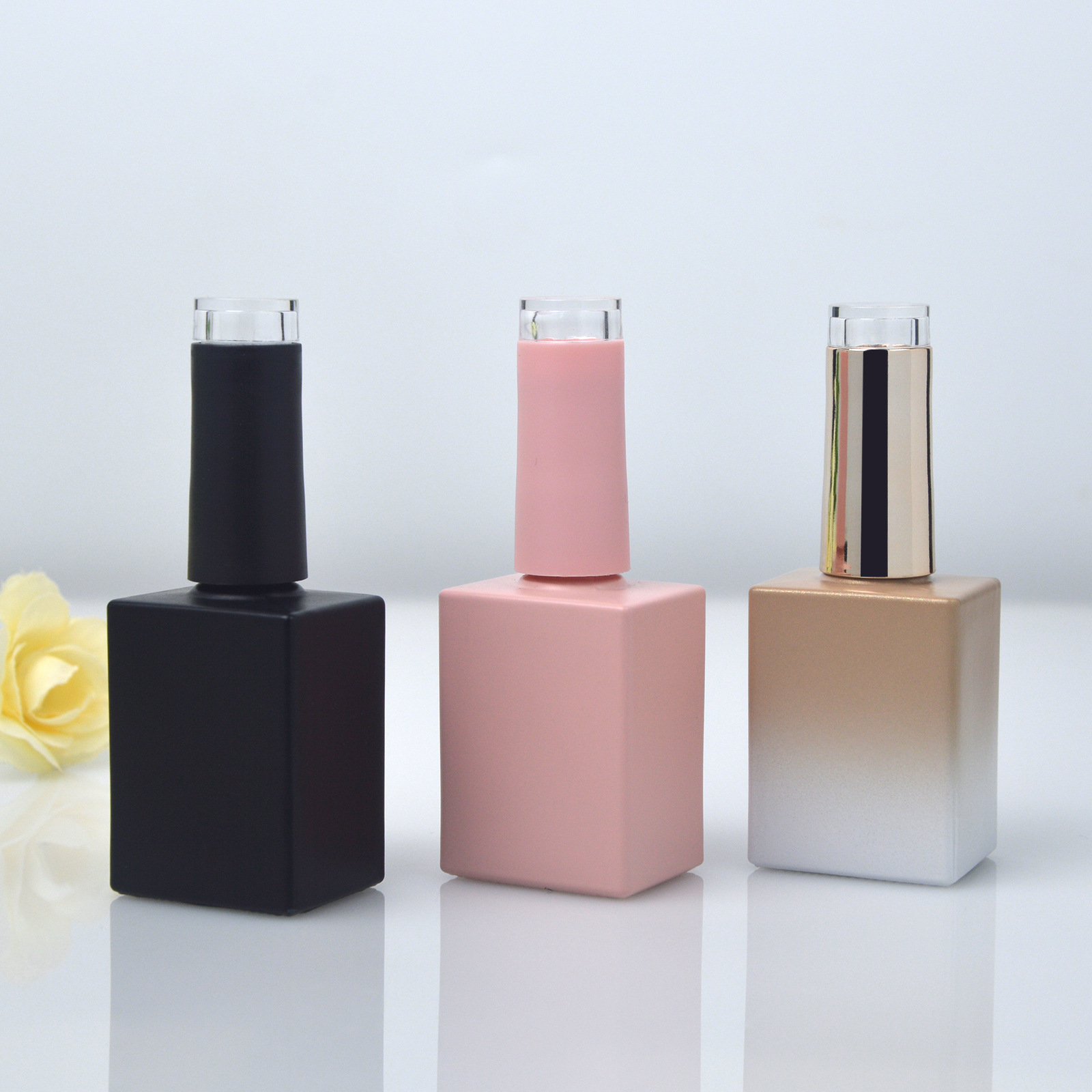 Gel Refill Pack - 빈 매니큐어 병 10ml 15ml DIY