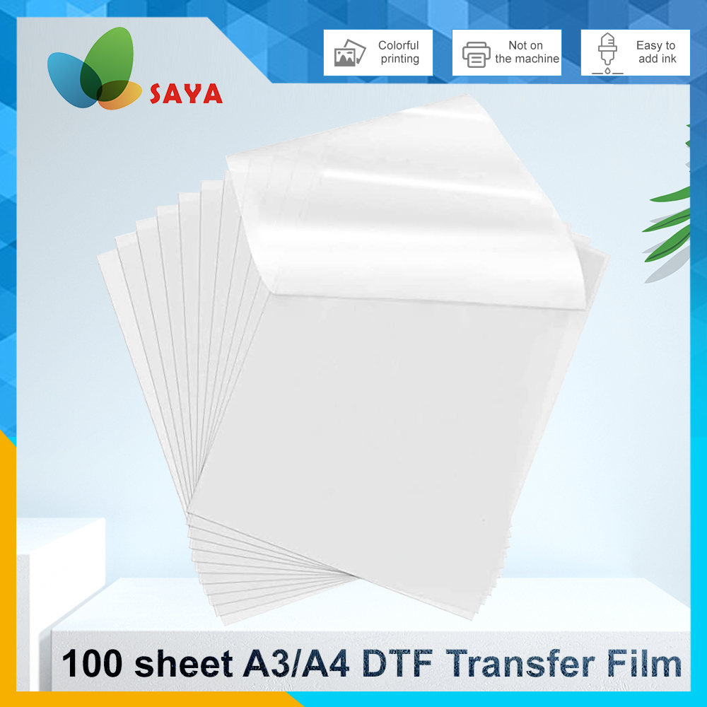 Ink Blotter Paper - 50/100 Pcs DTF 필름 A3/A4 양면