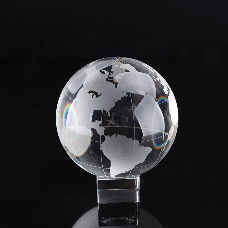 Paper Weight Crystal - 크리스탈볼 페이퍼 웨이트 유리, 축구 농구