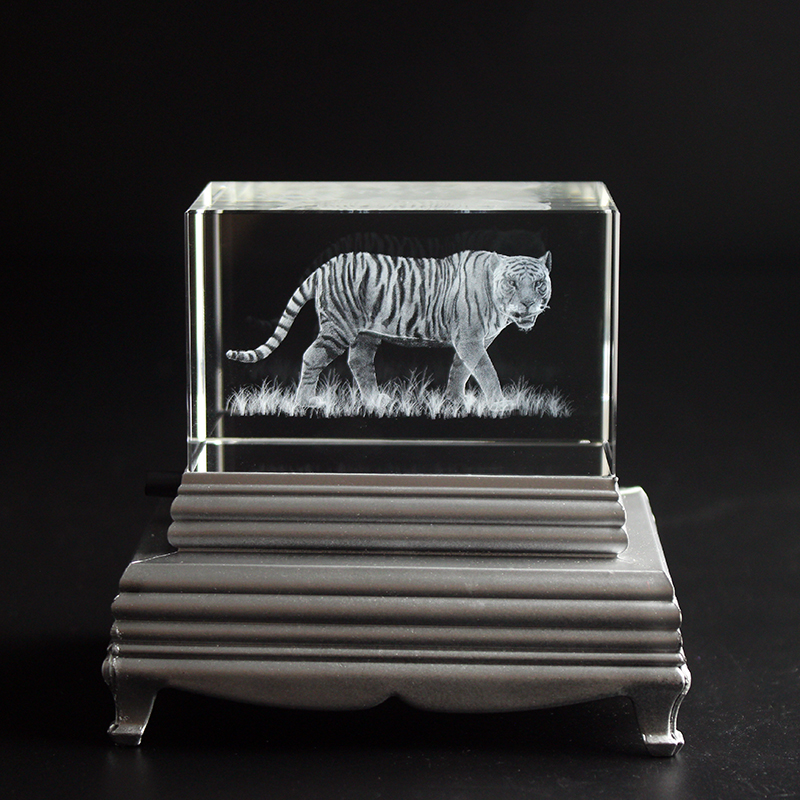 K9 크리스탈 타이거 모델 동상 3D 레이저 조각 큐브 - Paper Weight Crystal 리뷰 및 가격