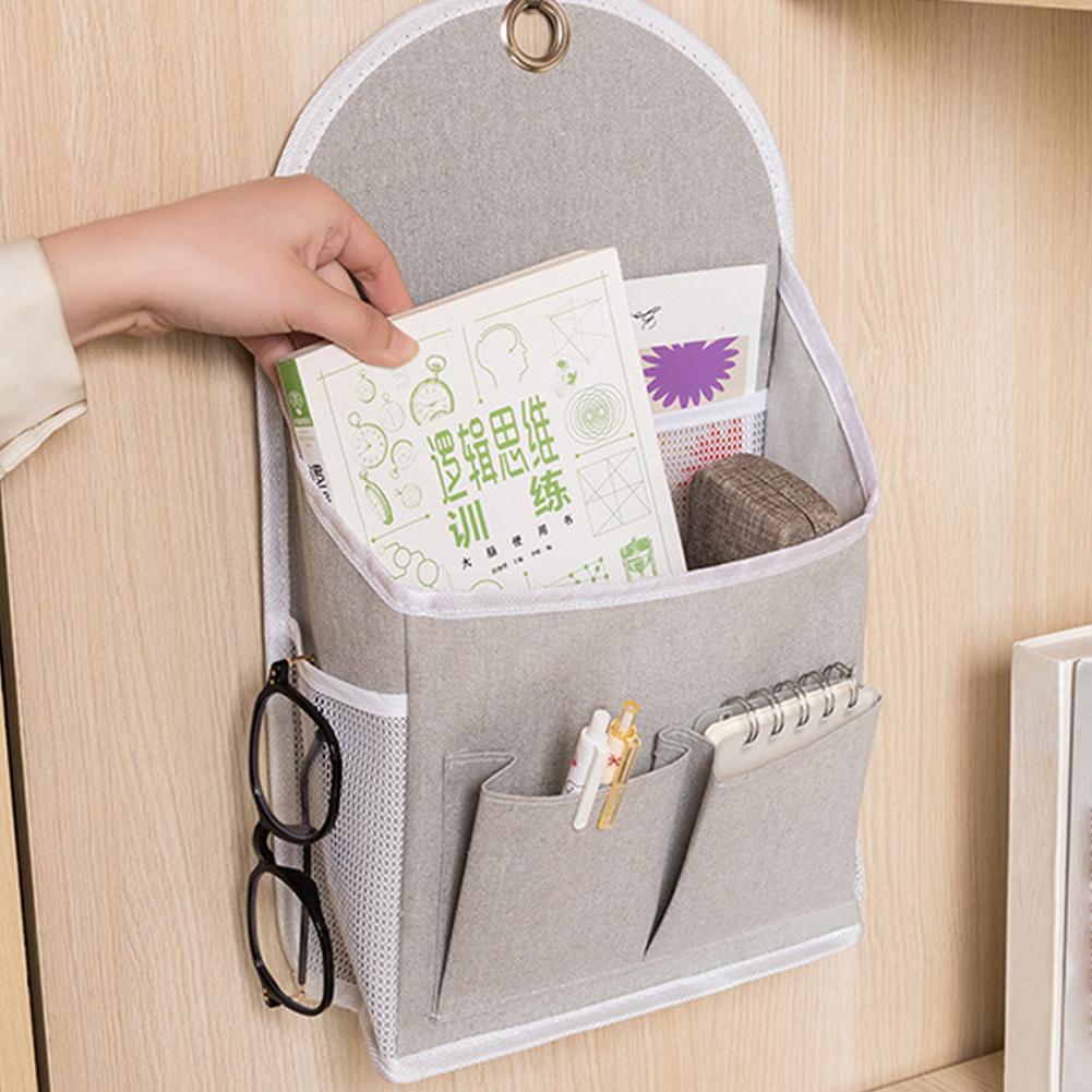 기숙사용 벽걸이형 패브릭 수납 가방, 메쉬 측면 듀얼  - Magazine Holder Rack 리뷰 및 가격