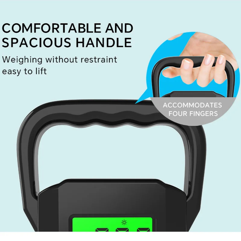 60kg/10g LCD 디지털 교수형 저울 전자 가중치 - Tape Dispenser Weighted 리뷰 및 가격