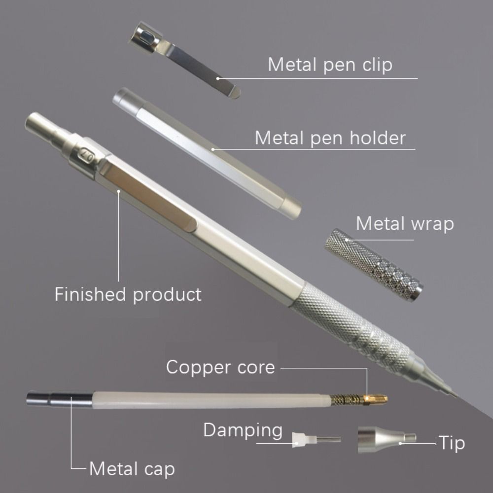 창의적인 금속 기계식 연필 문구류 저중력 추진 연필 0 - Mechanical Pencil 0.3 리뷰 및 가격