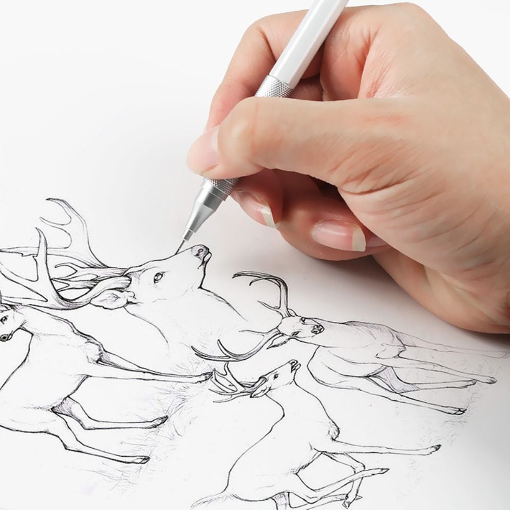 창의적인 금속 기계식 연필 문구류 저중력 추진 연필 0 - Mechanical Pencil 0.3 리뷰 및 가격
