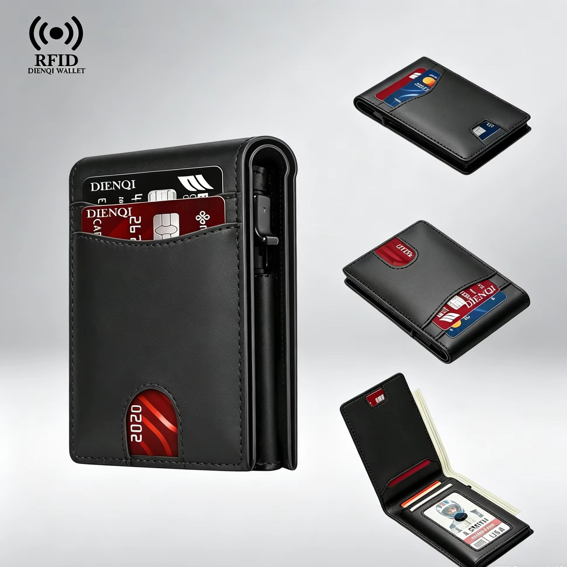 럭셔리 브랜드 비즈니스 신용카드 홀더 포켓 남성 지갑  - Index Card Holder 리뷰 및 가격