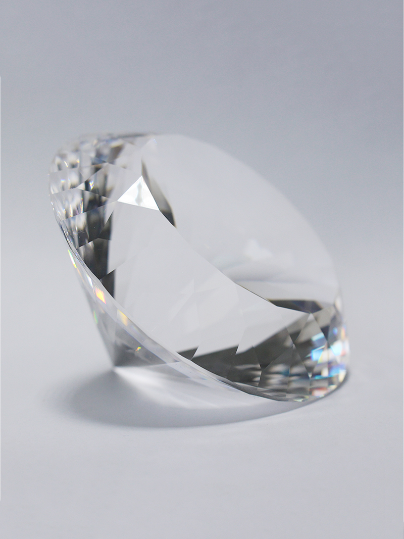 카운터 장식으로 150mm 투명 광학 크리스탈 다이아몬 - Paper Weight Crystal 리뷰 및 가격