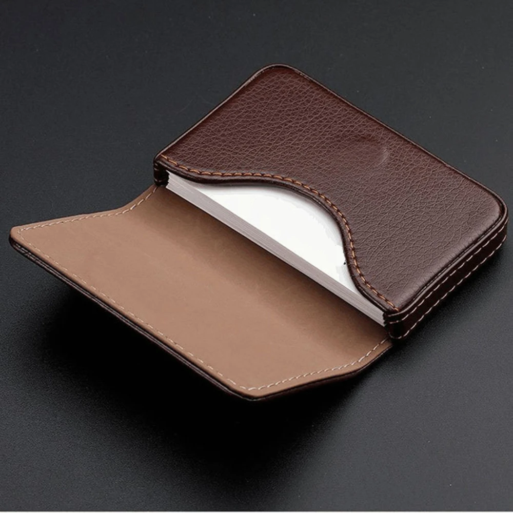 사이즈 맞춤형 스티치 PU 가죽 신용카드 홀더 명함 케 - Index Card Holder 리뷰 및 가격
