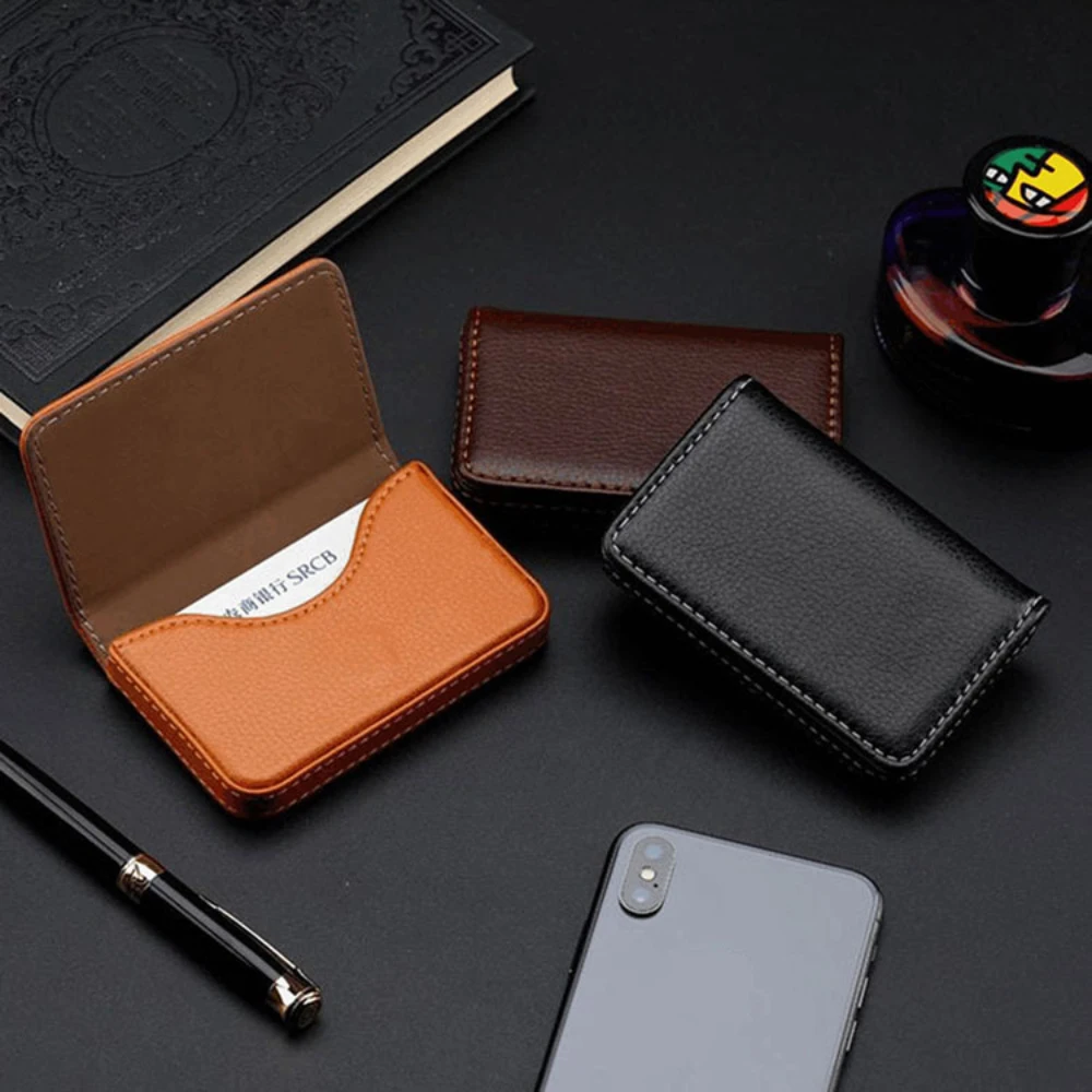 사이즈 맞춤형 스티치 PU 가죽 신용카드 홀더 명함 케 - Index Card Holder 리뷰 및 가격