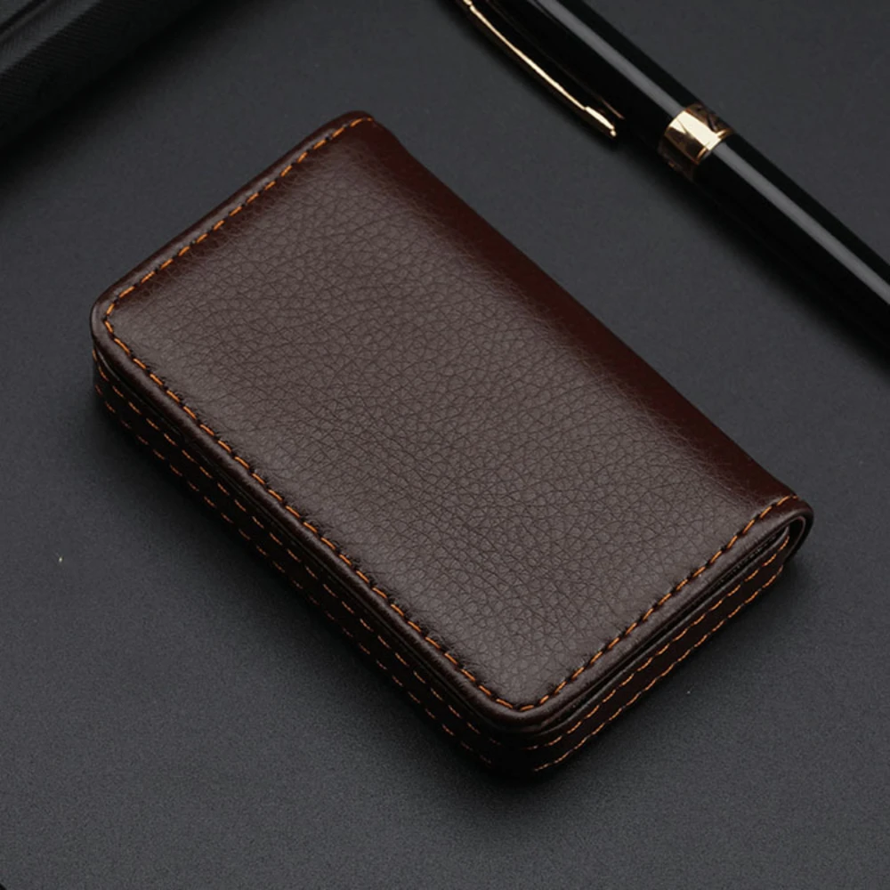 사이즈 맞춤형 스티치 PU 가죽 신용카드 홀더 명함 케 - Index Card Holder 리뷰 및 가격