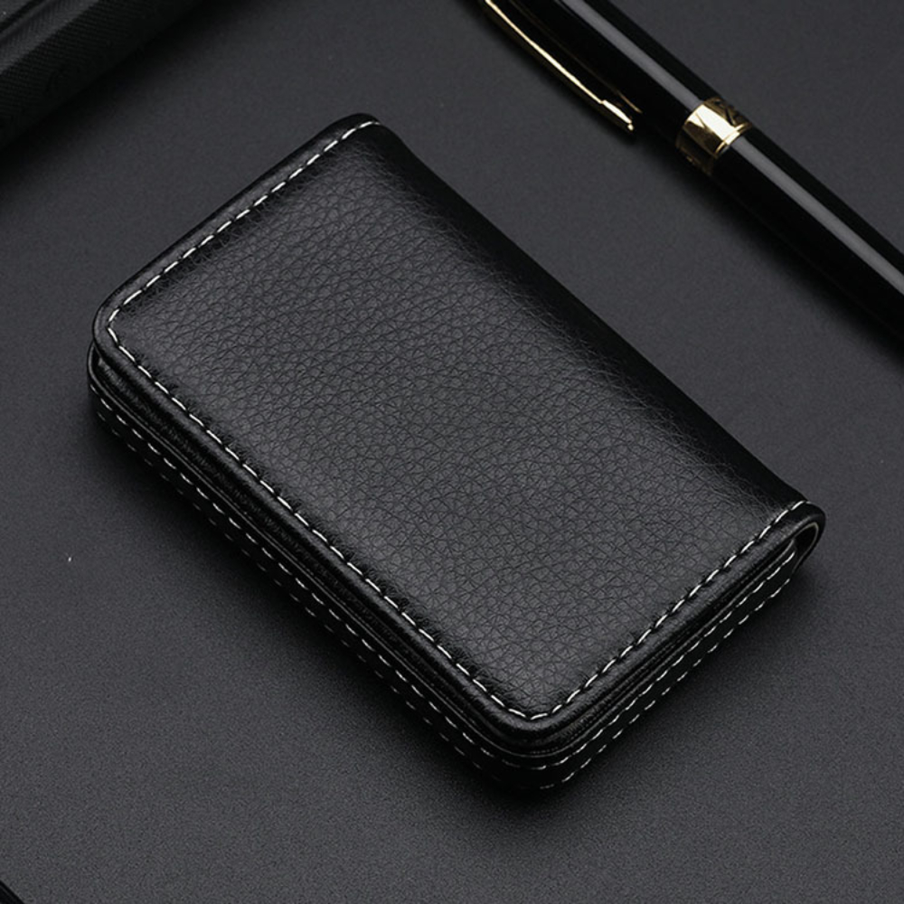 사이즈 맞춤형 스티치 PU 가죽 신용카드 홀더 명함 케 - Index Card Holder 리뷰 및 가격