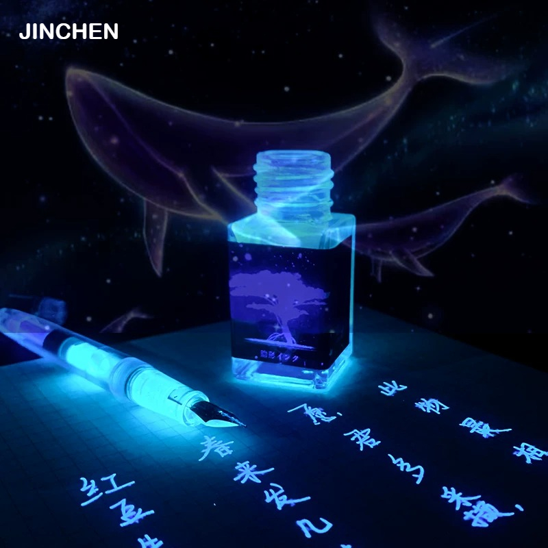 JINCHEN 18ml 다채로운 형광 만년필 잉크 컬러 - Fountain Pen Bottled Ink 리뷰 및 가격