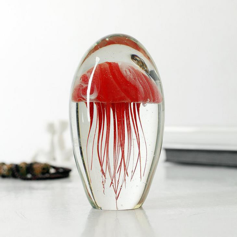 미니어처 3D 해파리 크리스탈 인형 모델 유리 문진 예 - Paper Weight Crystal 리뷰 및 가격