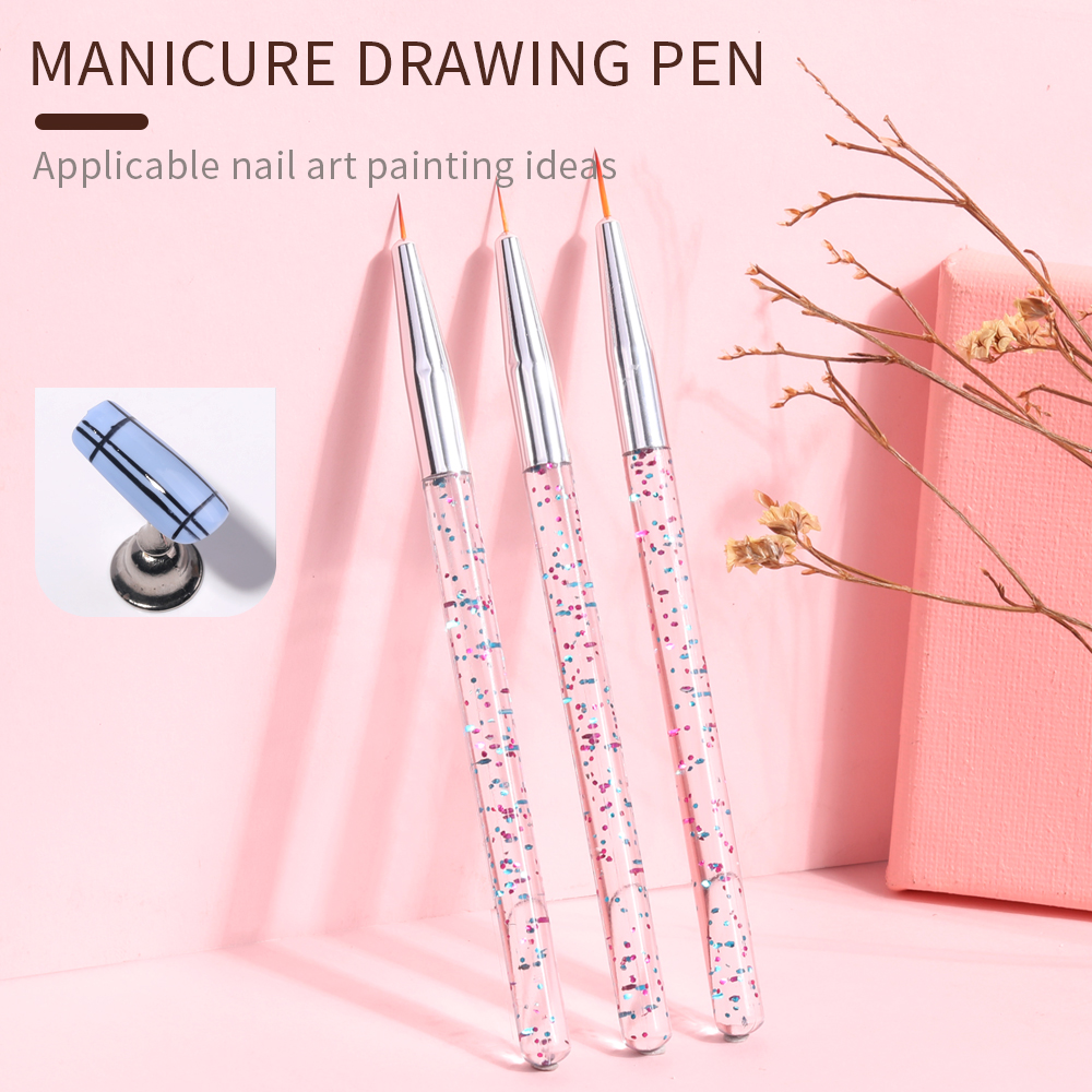 LINMANDA 3Pcs 네일 아트 펜 세트 가정용으로 - Correction Pen Fine 리뷰 및 가격