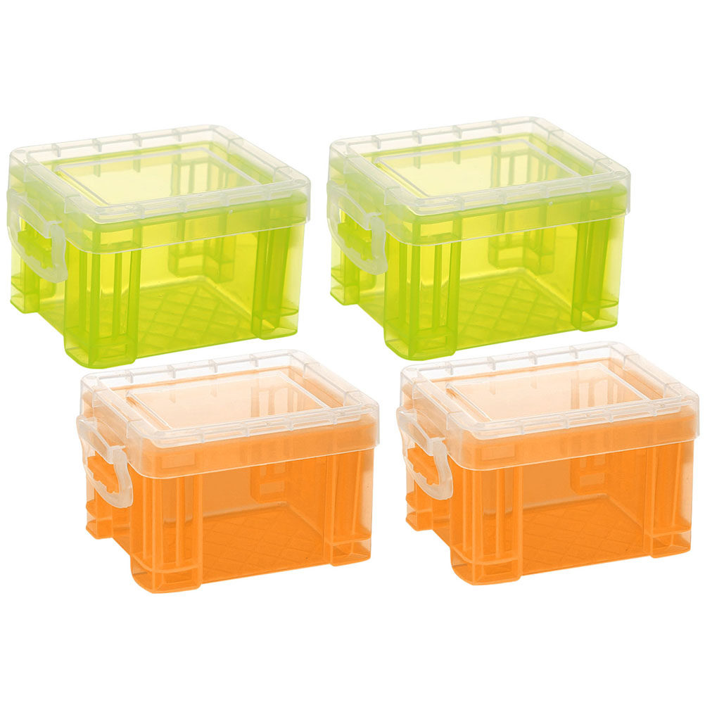 4Pcs 다채로운 데스크탑 스토리지 박스 소형 잡화 정 - Card Index Box 리뷰 및 가격