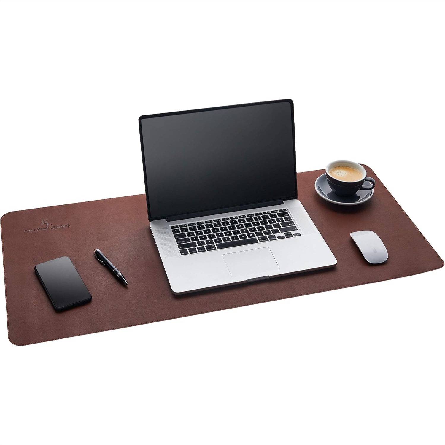 대형 PU 가죽 데스크 매트 36x17인치 다크 브라운 - Leather Desk Pad 리뷰 및 가격