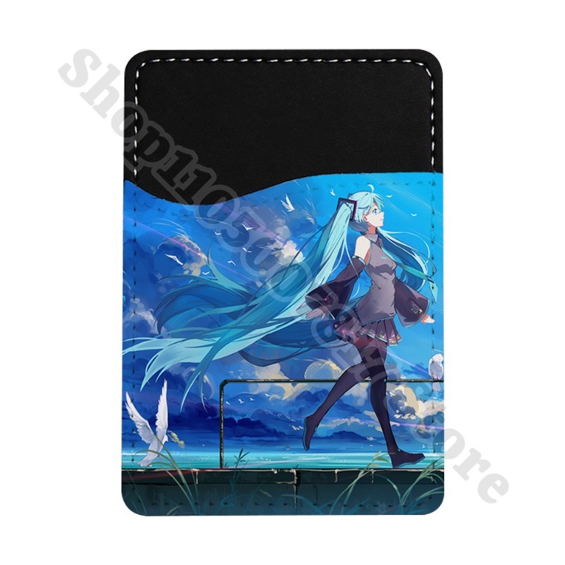 창의적인 휴대폰 장식 액세서리 초박형 지갑 하츠네 미쿠 - Index Card Holder 리뷰 및 가격