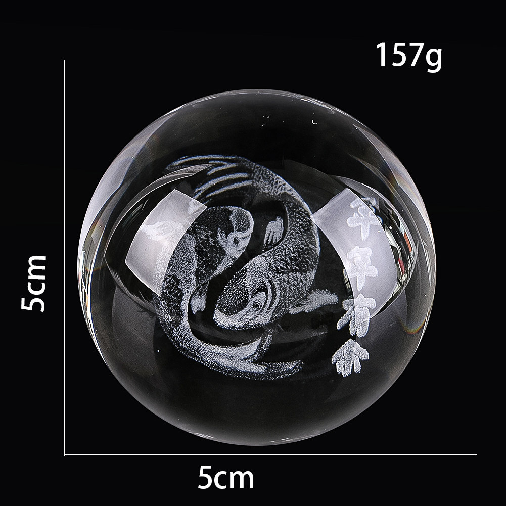 행운의 물고기 잉어 번영 피규어, 3D 각인 크리스탈  - Paper Weight Crystal 리뷰 및 가격