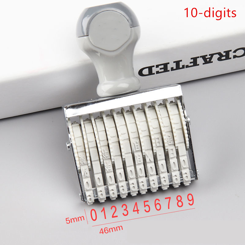 휴대용 8/10 자리 숫자 스탬프, 작은 숫자 날짜/가 - Rubber Date Stamp 리뷰 및 가격