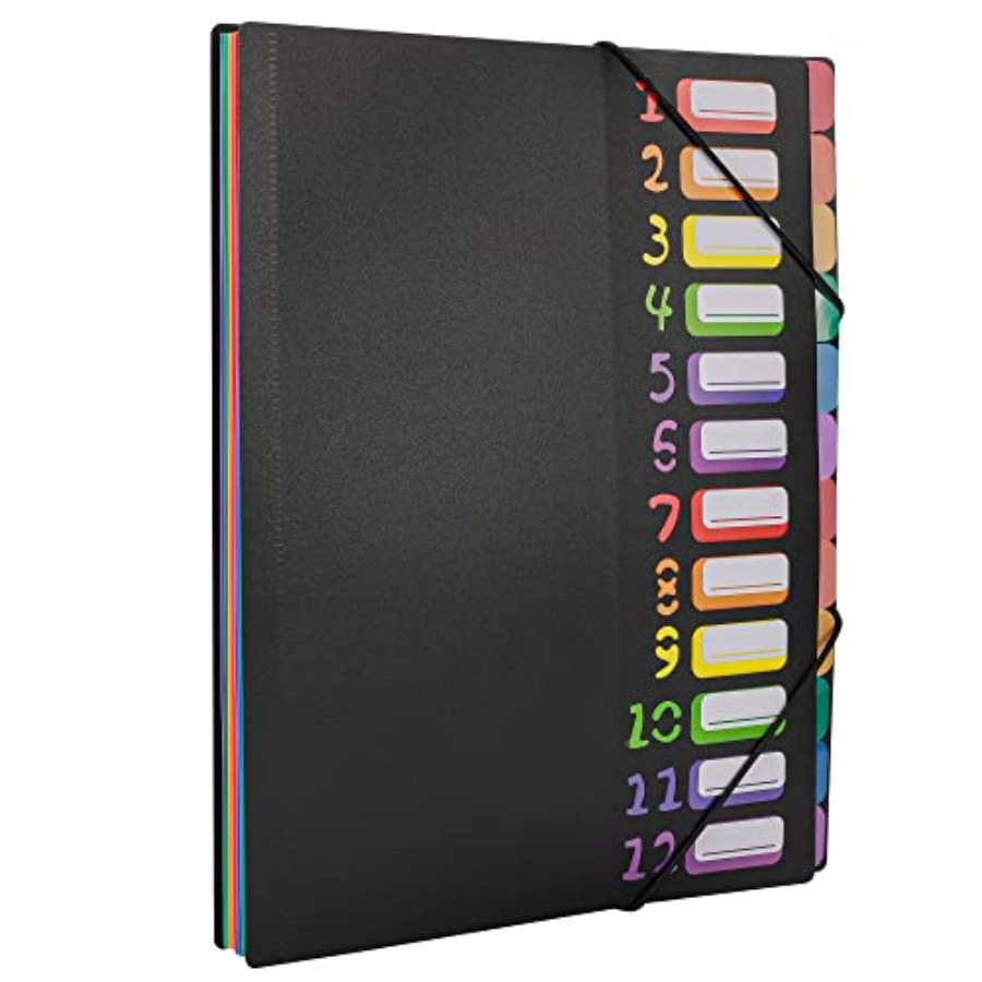 Edufun 레인보우 탭 확장 파일 폴더 - 24포켓, - Tab Divider A4 리뷰 및 가격