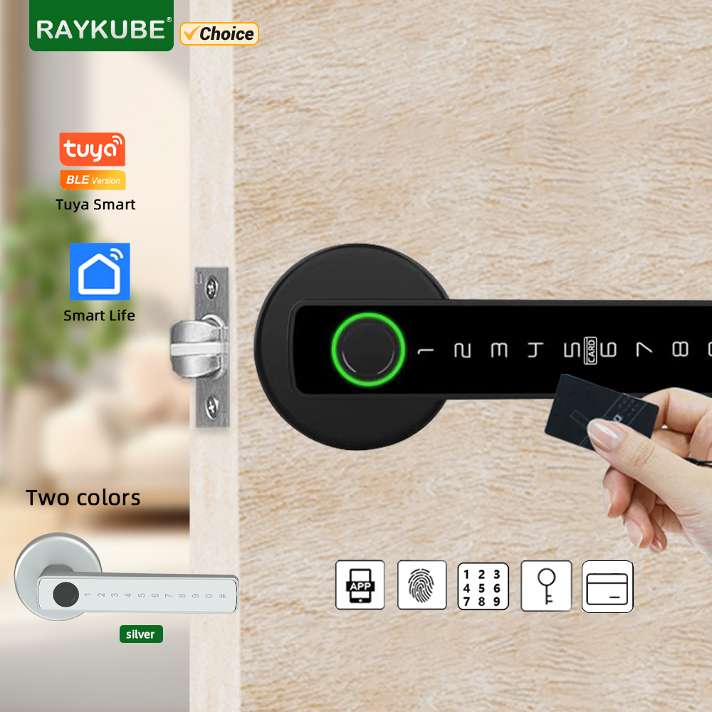 RAYKUBE M5 Tuya BLE 스마트 지문 도어  - Letter Opener Brass 리뷰 및 가격