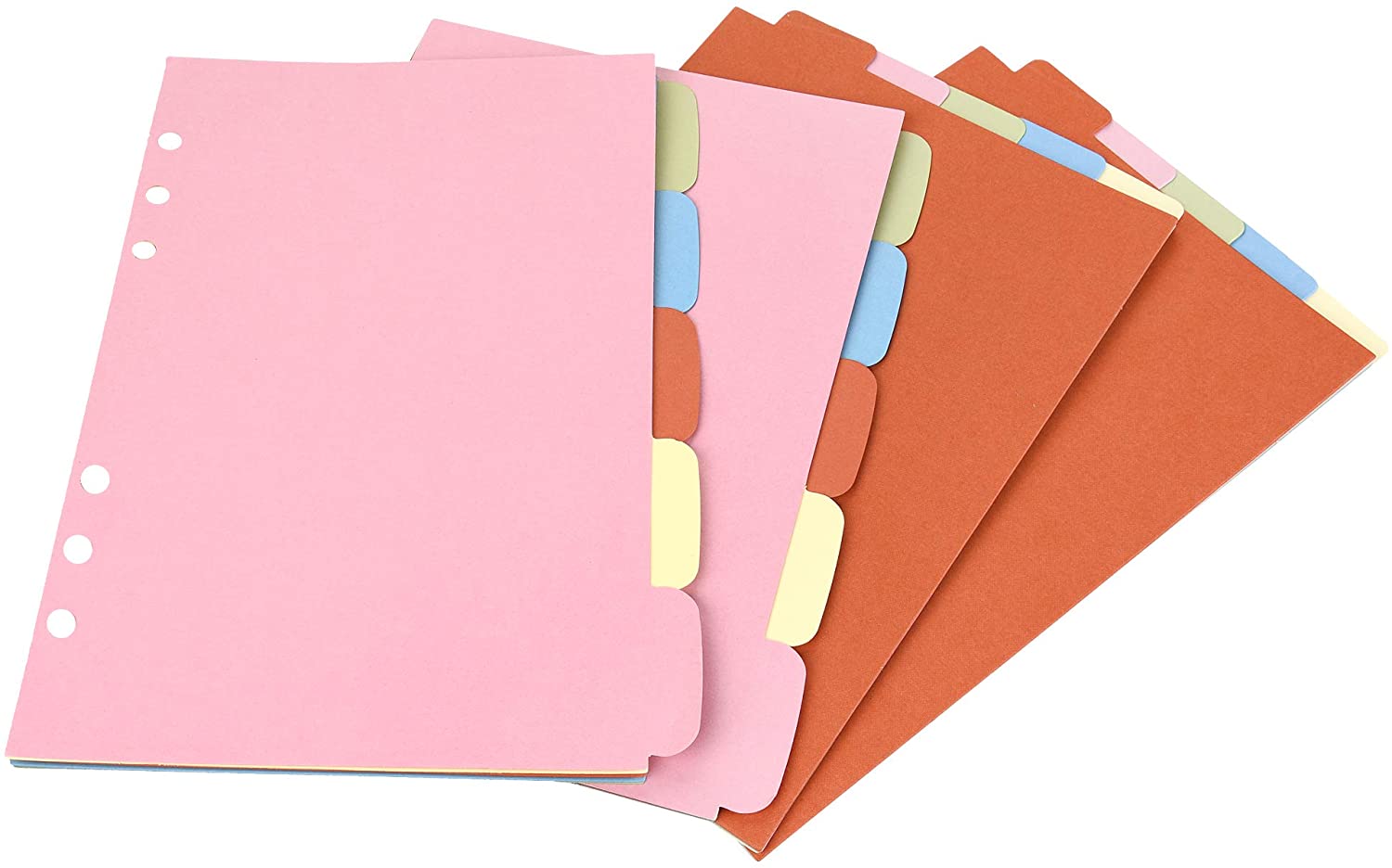 A5/A6/A7/B5/A4 용지 분배기 색인 페이지 6 - Tab Divider A4 리뷰 및 가격