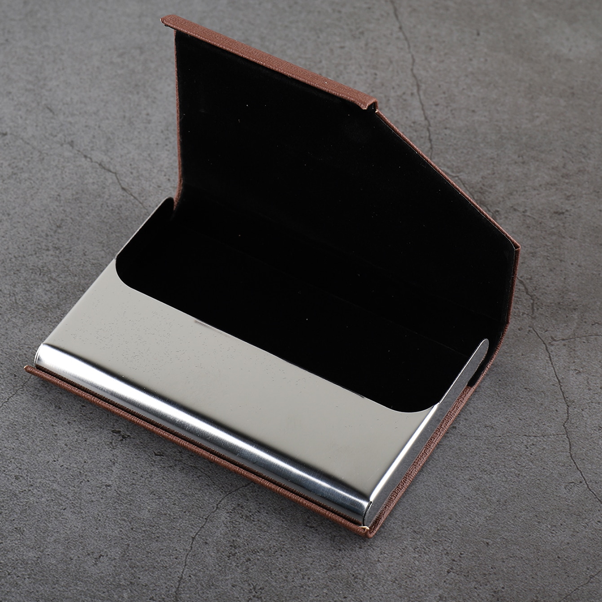 명함 홀더 럭셔리 지갑 PU 가죽 명함 신분증 카드 홀 - Index Card Holder 리뷰 및 가격
