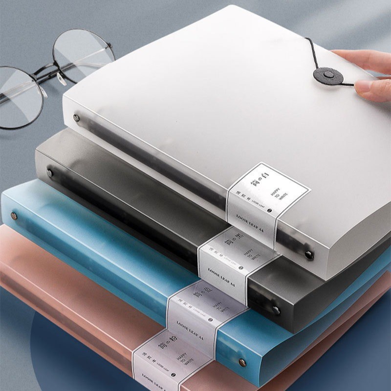 4홀 A4 용지 펀치 바인더 루즈리프 파일 폴더(삽입  - Binder A4 Lever 리뷰 및 가격