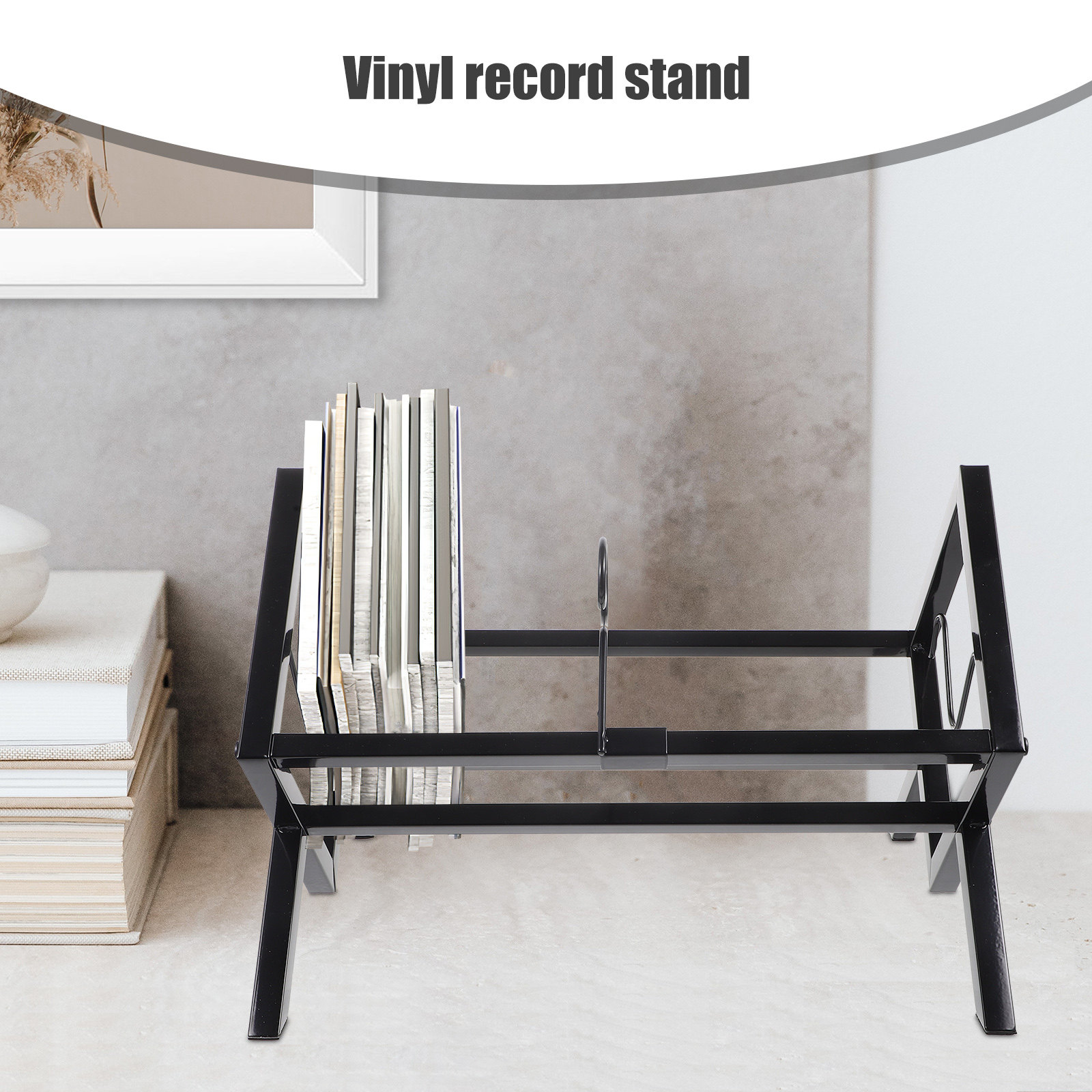 비닐 레코드 보관 랙 데스크탑 디스플레이 스탠드 (레코 - Magazine Holder Rack 리뷰 및 가격