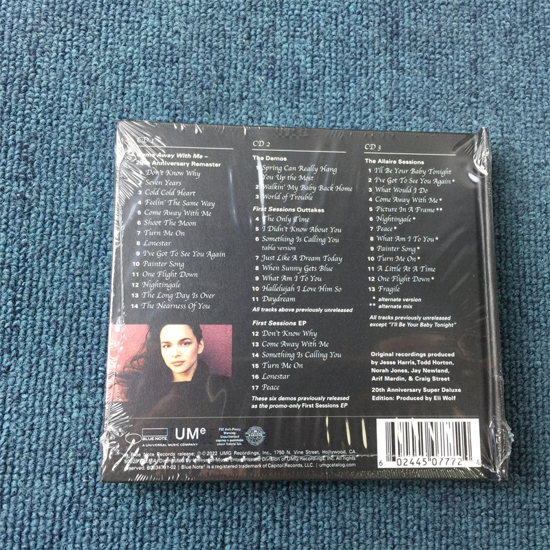 CD Come Away With Me 3CD 20주년  - Archive Box Set 리뷰 및 가격