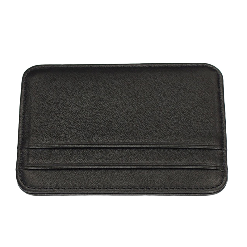 진짜 가죽 명함 지갑 남성 비즈니스 신분증 카드홀더 진 - Index Card Holder 리뷰 및 가격