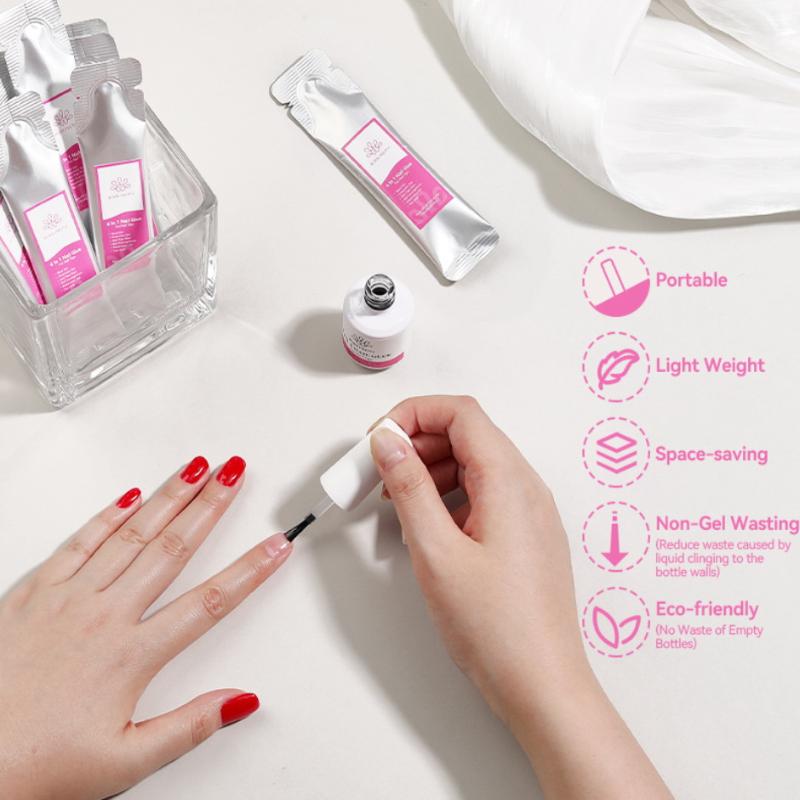 15ml 6 IN 1 다기능 연장 네일 UV 젤 폴리쉬 - Gel Refill Pack 리뷰 및 가격