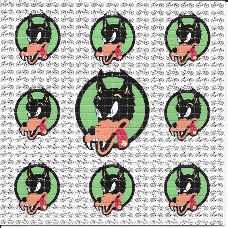 Dire Wolf Psychedelic LSD Acid - Ink Blotter Paper 리뷰 및 가격