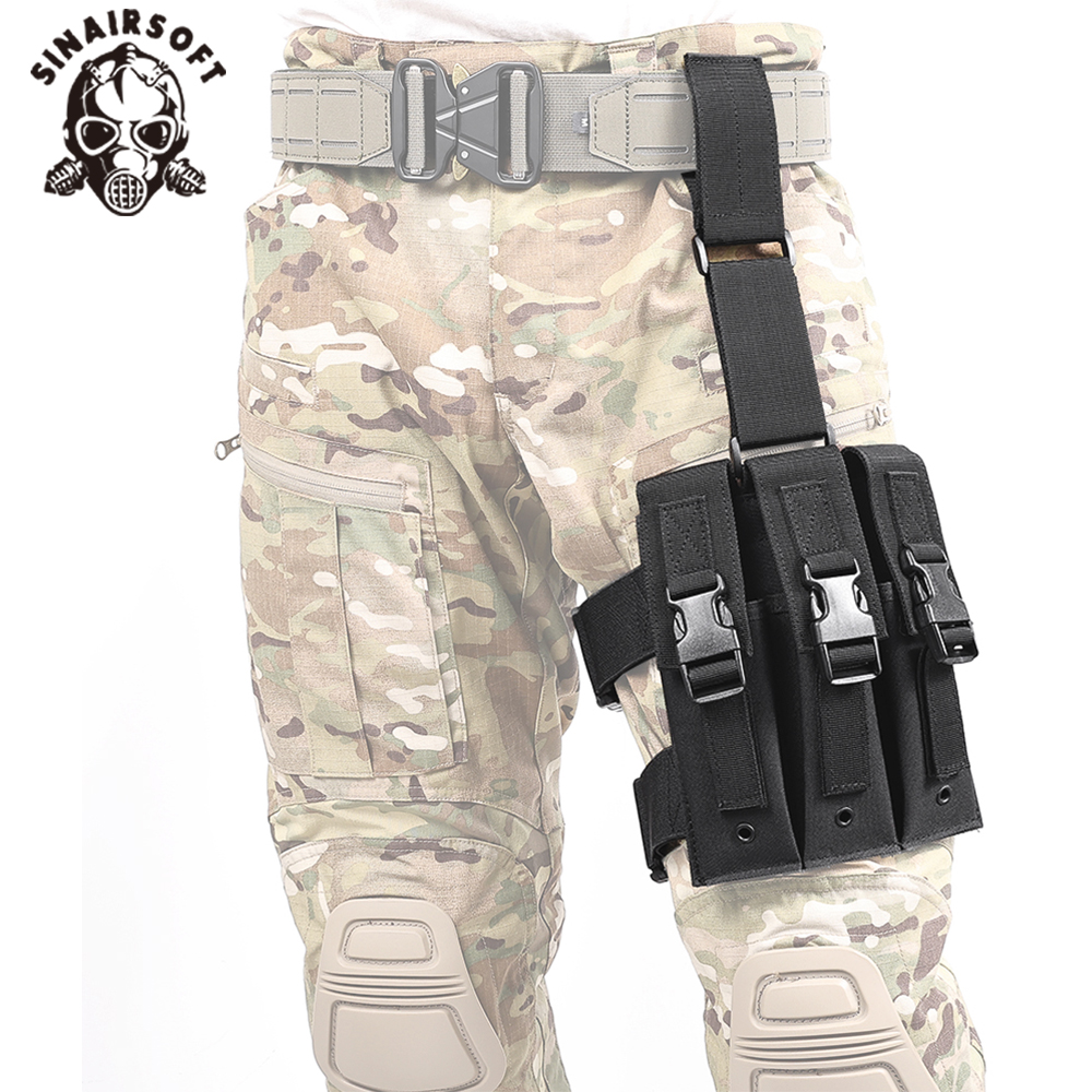 전술 사냥 Airsoft 퀵 릴리스 MP5 매거진 파우 - Magazine Holder Rack 리뷰 및 가격