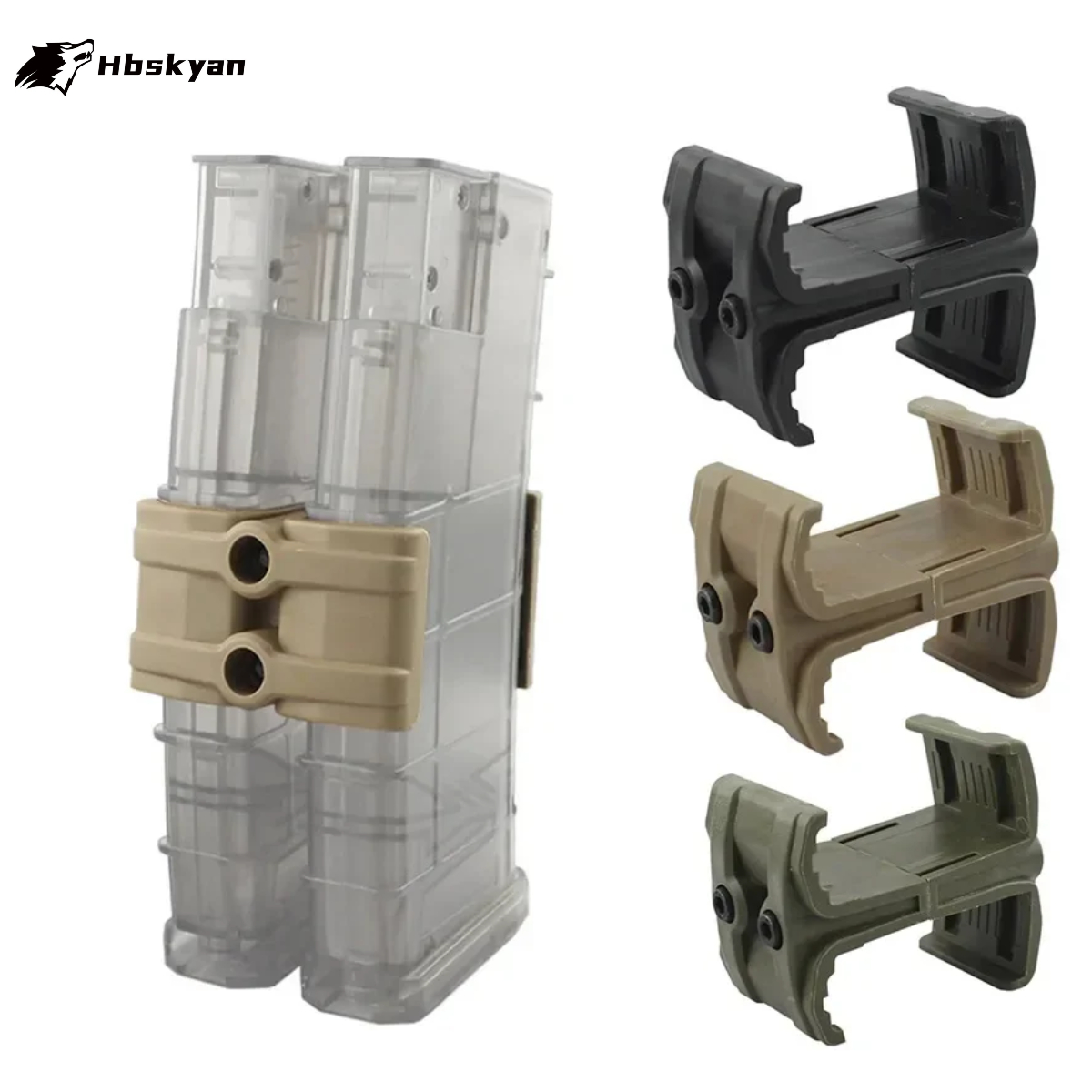 전술용 유니버설 듀얼 병렬 탄창 커플러 - AK AR1 - Magazine Holder Rack 리뷰 및 가격