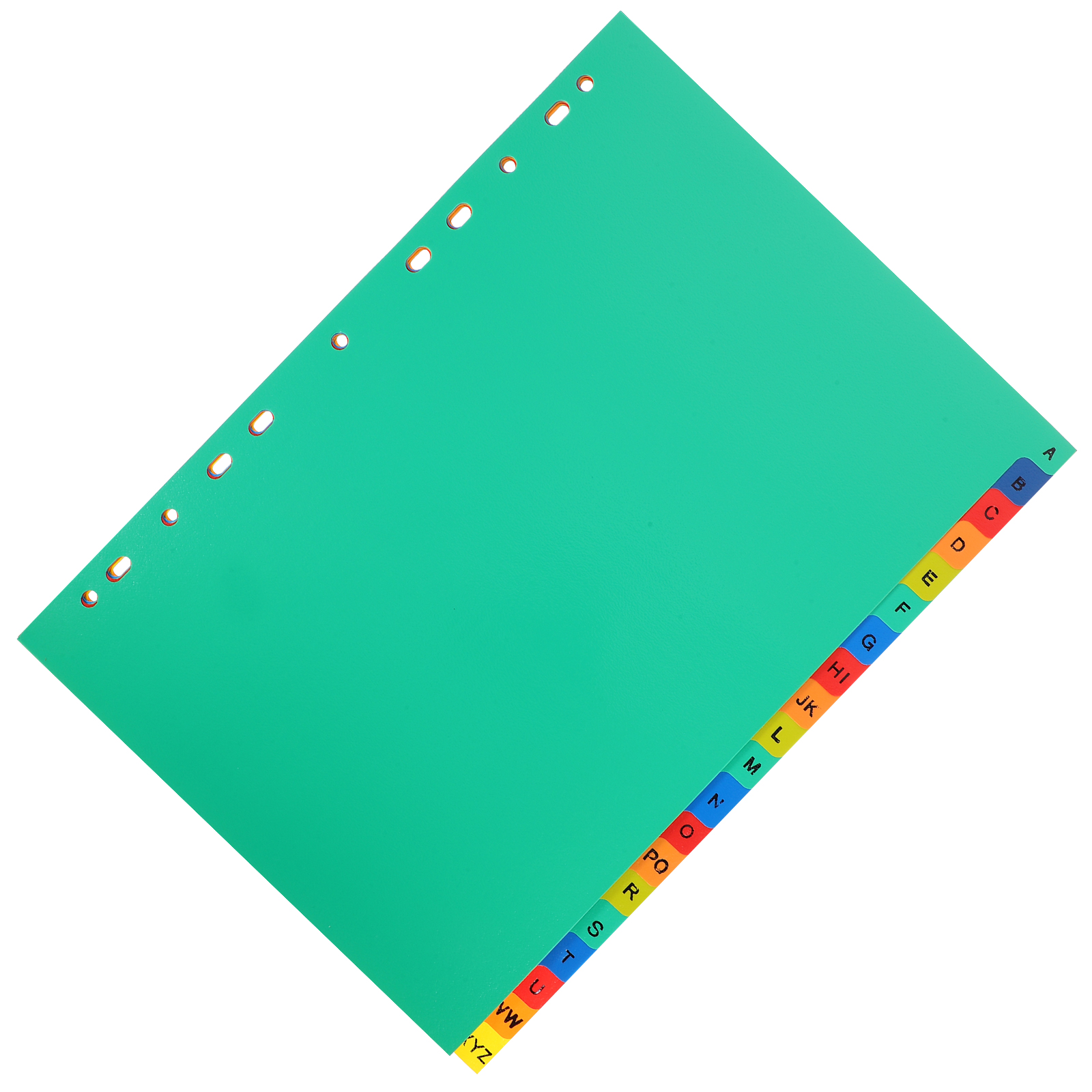 20 Pcs A4 분리 된 루스 리프 메모장 디바이더  - Tab Divider A4 리뷰 및 가격