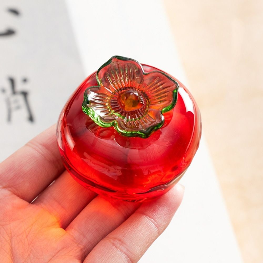 전문 크리스탈 유리 문진 전통 쓰기 호박 감 문진 아티 - Paper Weight Crystal 리뷰 및 가격