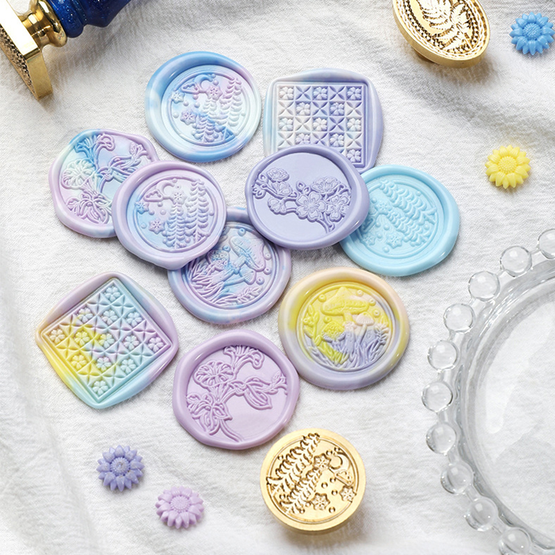 레트로 왁스 인감 스탬프 봄 꽃 사쿠라 씰링 스탬프 헤 - Wax Seal Stamp Set 리뷰 및 가격