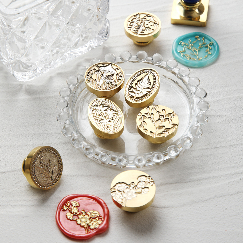 레트로 왁스 인감 스탬프 봄 꽃 사쿠라 씰링 스탬프 헤 - Wax Seal Stamp Set 리뷰 및 가격