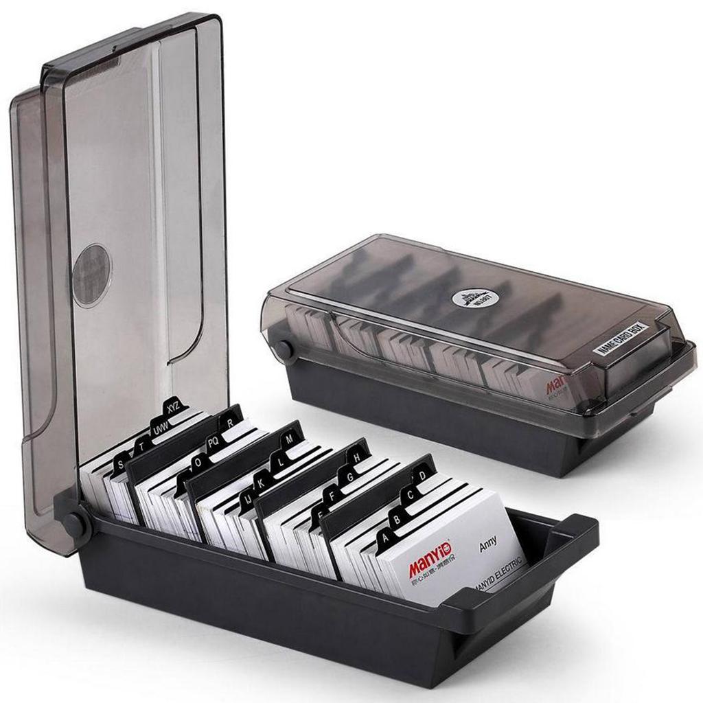 대형 플라스틱 인덱스 카드 보관함, 사무실 책상 카드  - Card Index Box 리뷰 및 가격