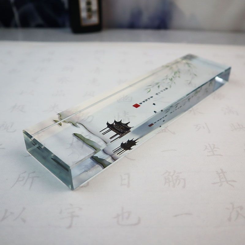 유리 문진 중국어 번체 - 사계절 디자인 미술 용품,  - Book Weight Glass 리뷰 및 가격