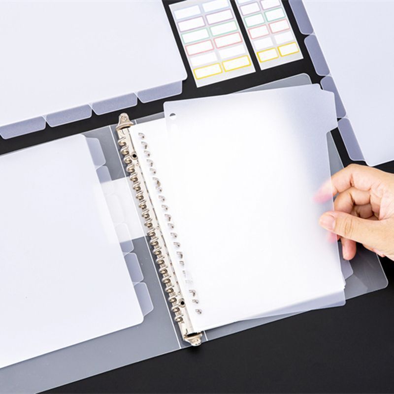 A4 A5 B5 바인더 디바이더 일반형 홀 바인더 인덱 - Tab Divider A4 리뷰 및 가격