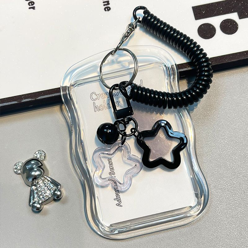 PVC 투명 K팝 포토카드 홀더 키체인 (54장 수납  - Index Card Holder 리뷰 및 가격