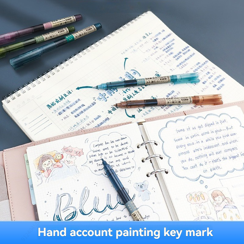 5 Pcs 대용량 빠른 건조 바늘 팁 컬러 젤 펜 0. - Correction Pen Fine 리뷰 및 가격