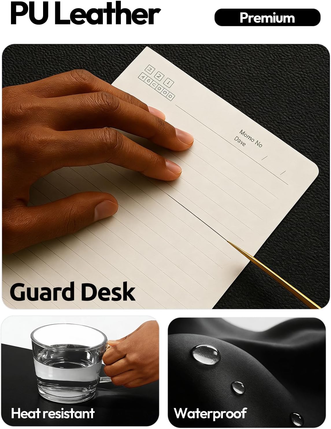 대형 가죽 데스크 패드 보호대 23.6x13.8인치,  - Leather Desk Pad 리뷰 및 가격