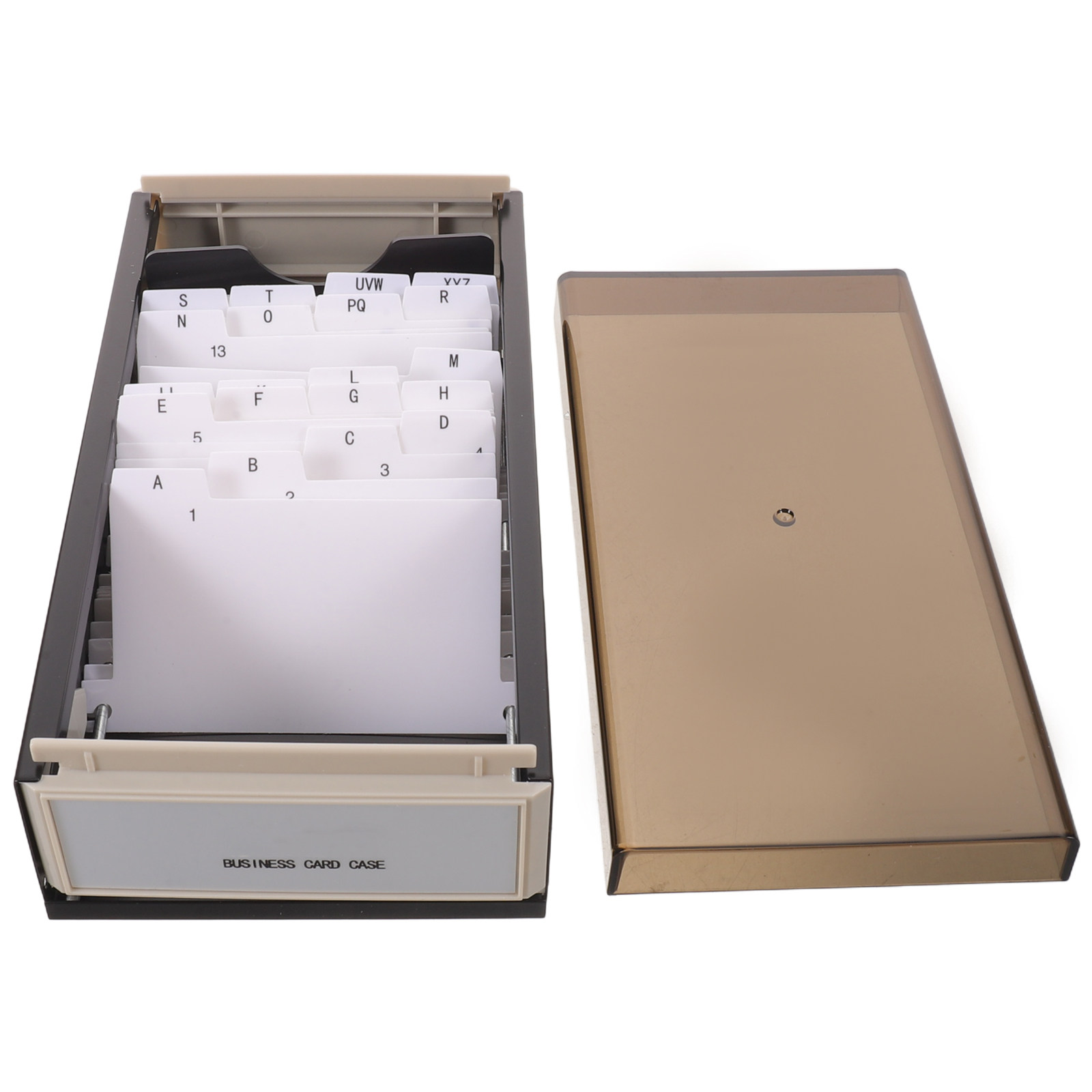 명함 정리함 대용량 수납함 큰 폴더 데스크탑 케이스 A - Card Index Box 리뷰 및 가격