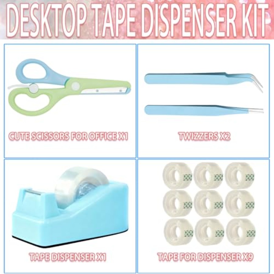 무게가 있는 미끄럼 방지 베이스가 있는 데스크탑 테이프 - Tape Dispenser Weighted 리뷰 및 가격